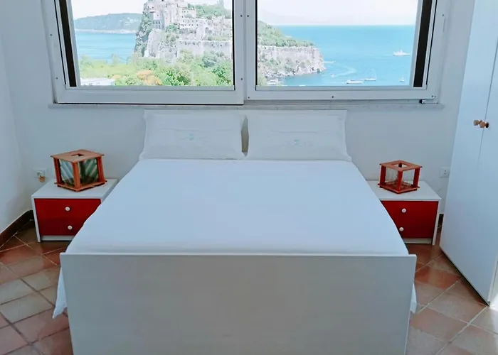 Mansarda Con Terrazza Davanti Castello Aragonese 아파트 *